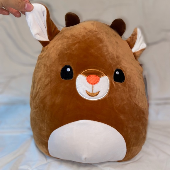 8” Rudolph the Red Nose Reindeer Squishmallows Holiday Christmas 2022 - Picture 6 of 7
